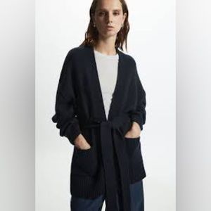 COS Wool Robe Cardigan (no pockets)